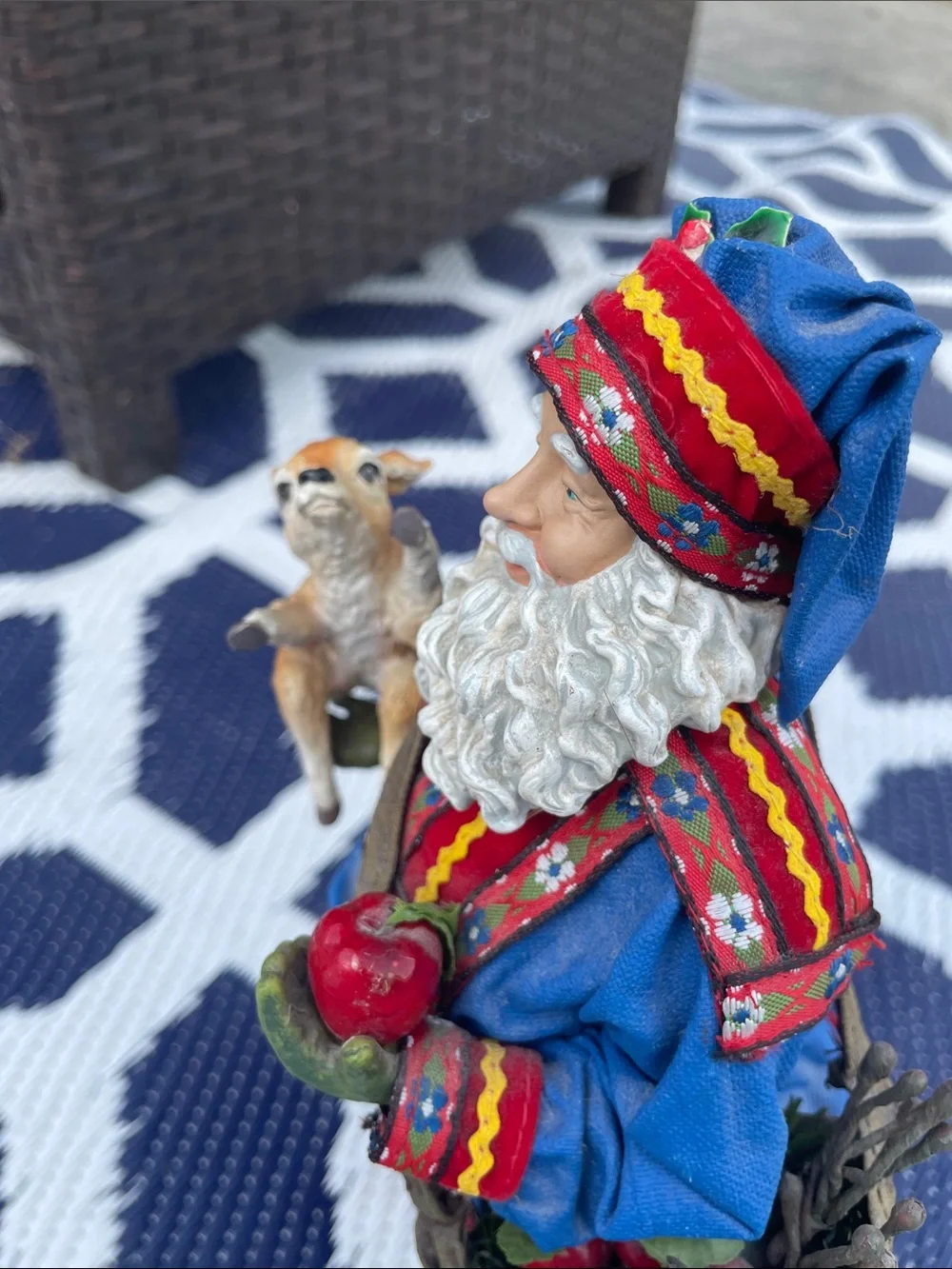 Possible Dreams Clothtique Collection 1998 “Visitor from The North” Santa